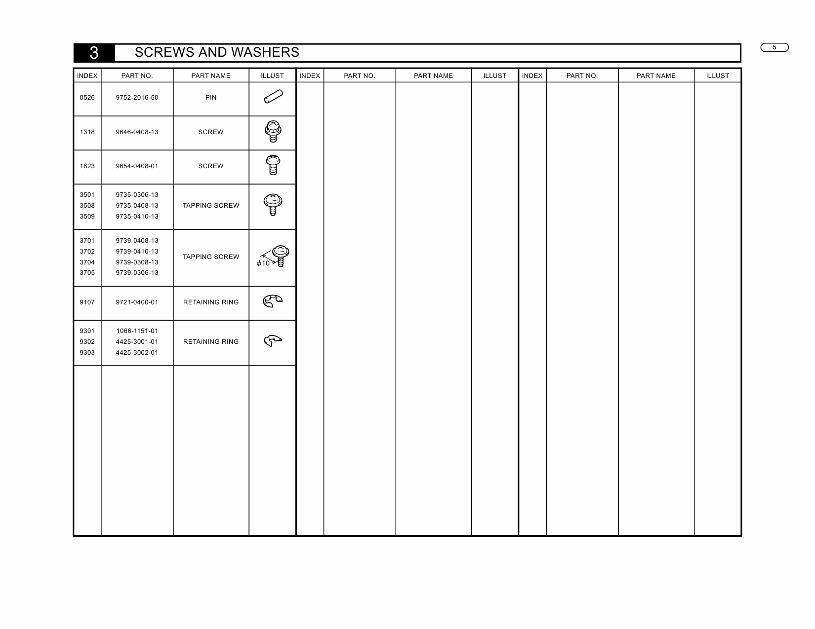 Konica-Minolta Options MB-5 Parts Manual-5